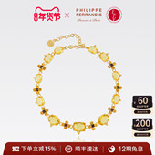 首发 新品 菲昂迪斯金色罗兰项链设计感轻奢气质高级感