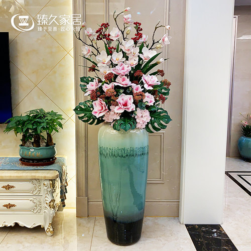 落地大花瓶客厅陶瓷简约现代