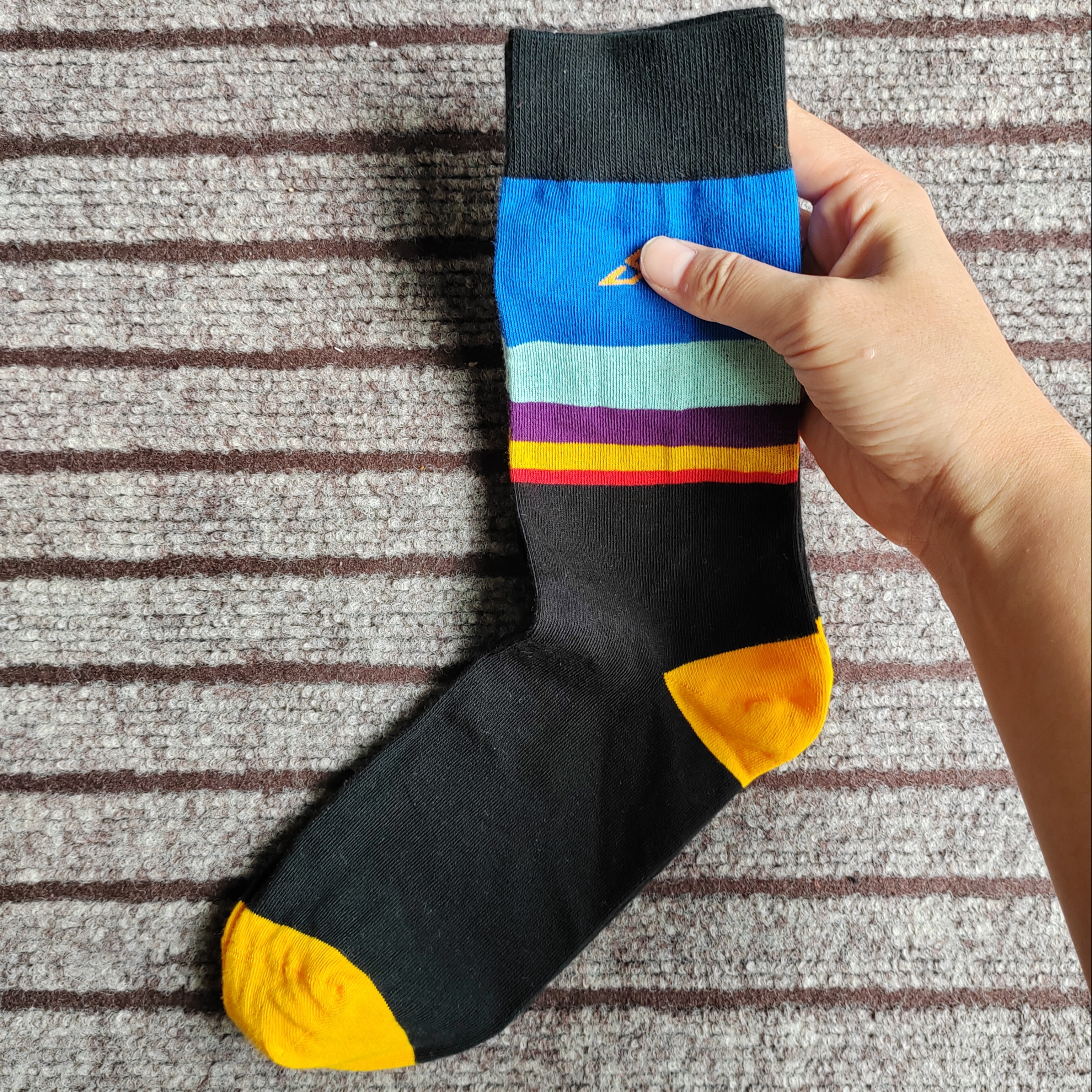 无骨缝头春秋男袜纯棉商务西装袜