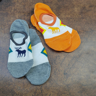 透气隐形袜纯棉船袜薄款 福利款 夏季 卡通短袜男女同款 船袜 个性