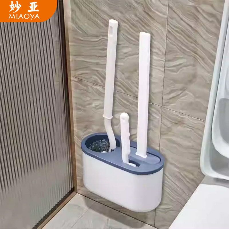 厕所马桶刷死角360度全方位墙式图片