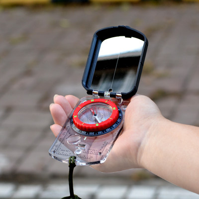 jiage户外多功能便携登山指北针