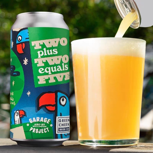 车库计划日出山谷玛塔基亚玛基浑浊毒草微乎其微浑浊IPA啤酒440ml