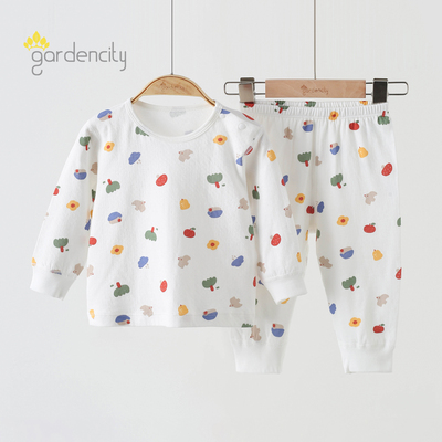 gardencity婴儿内衣套装春秋季