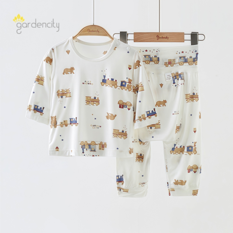 gardencity婴儿家居服夏季薄款