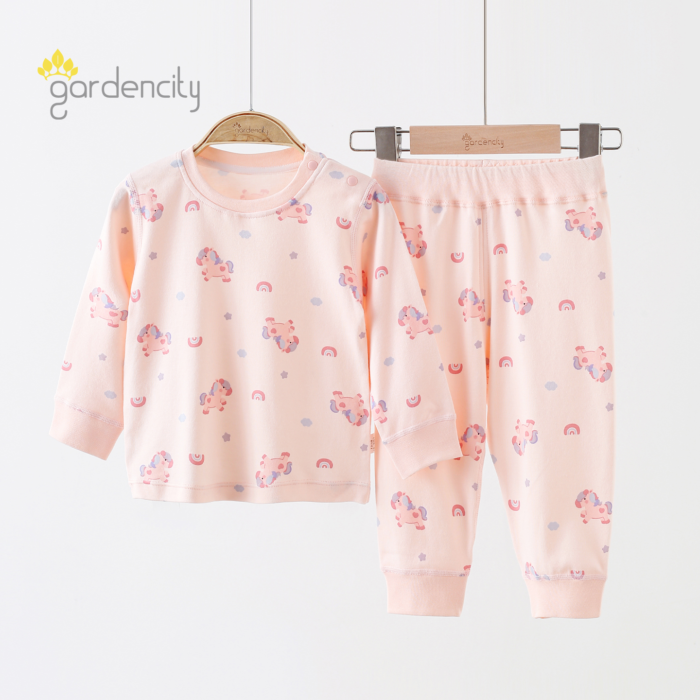 gardencity婴儿内衣套装春秋四季