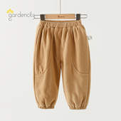 休闲裤 婴儿裤 40g 男女宝宝薄棉运动裤 束脚裤 子秋冬季 夹棉保暖棉裤