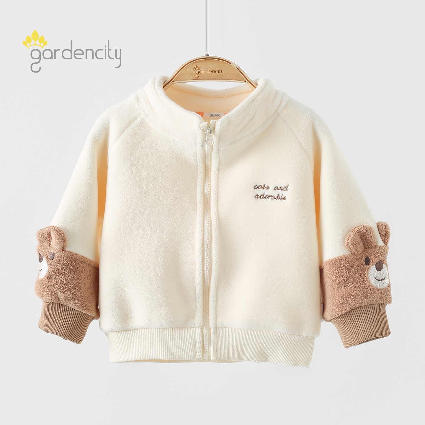 gardencity女宝宝摇粒绒外套秋冬