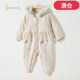 加厚保暖240g恒温棉女宝宝连帽哈衣冬装 清仓 婴儿连体衣冬季