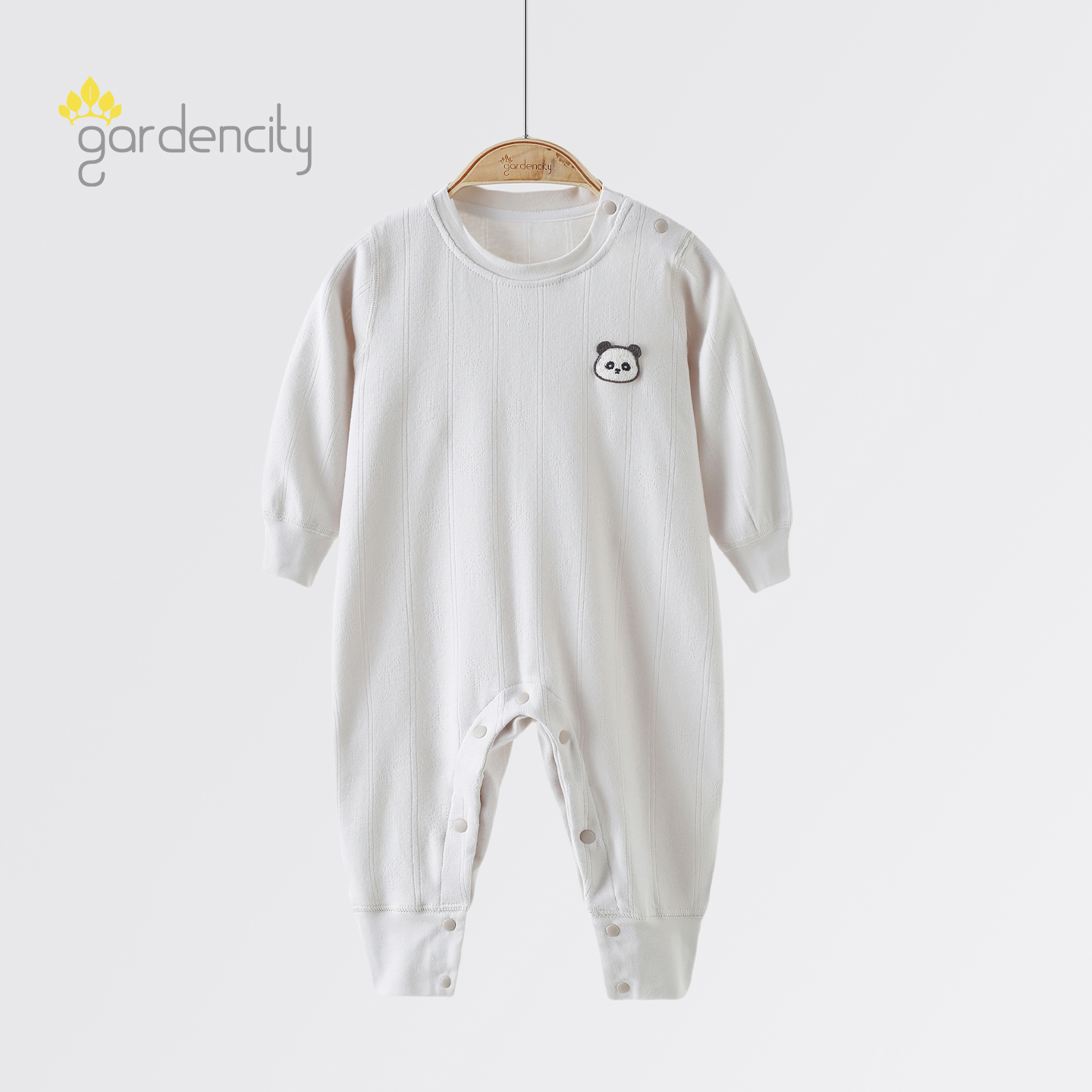 gardencity婴儿连体衣春秋纯棉