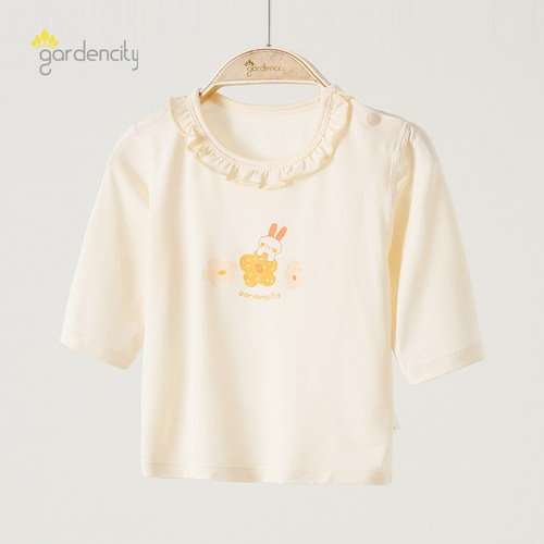 女宝宝家居服上衣夏季薄款