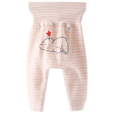 纯棉保暖加厚护肚婴儿秋冬打底裤