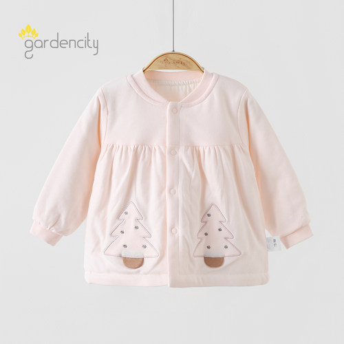 gardencity婴儿夹棉家居服上衣
