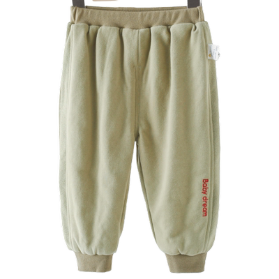 宝宝裤子秋冬保暖夹棉裤休闲裤