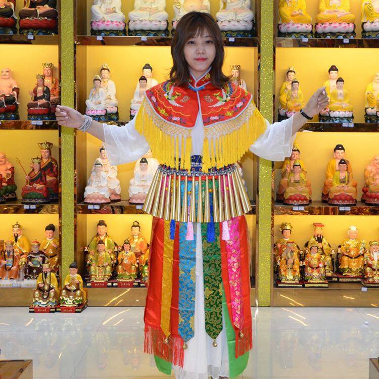 萨满跳大神服装出马仙神调大全大神二神萨满战裙萨满腰铃演出服在类目 女装/女士精品, 唐装/民族服装/舞台服装, 民族服装/舞台装中 - 来自Buy2taobao.com提供专业的淘宝代购服务