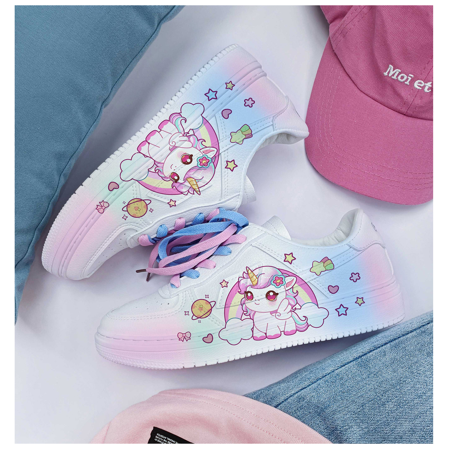 回力高颜值女鞋缤纷独角兽高帮2025新款鞋子小白鞋爆改秋季休闲鞋