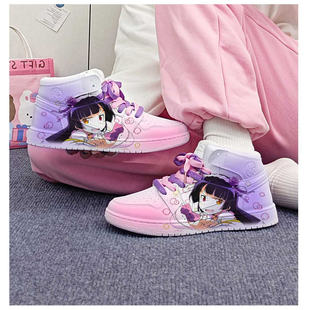 回力正版2025新款五更琉璃爆改鞋限量款动漫周边空军一号秋季女鞋