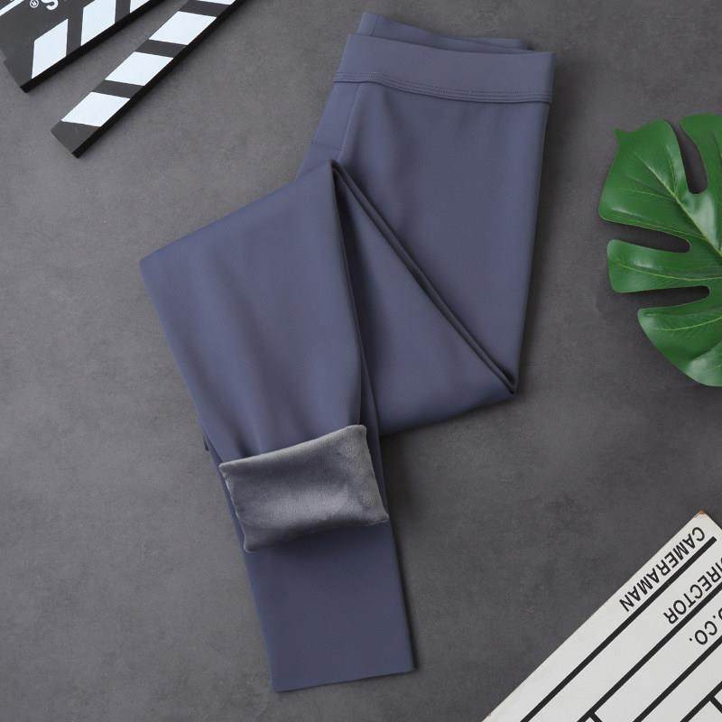 MAROLIO~男士芭比裤加绒保暖裤男冬季棉裤修身绒裤男款秋裤打底裤