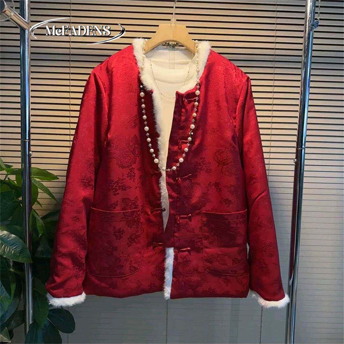 香港时尚洋气新中式国风复古盘扣大码女装显瘦两面穿轻薄棉服外套,女装/女士精品,常规大码外套,淘宝优惠券,粉丝福利购,淘宝优惠卷