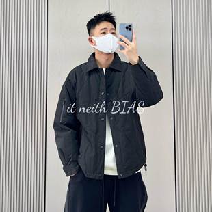 羽绒服男士 2024冬季 新款 式 BIAS轻薄款 翻领衬衫 夹克外套 neith