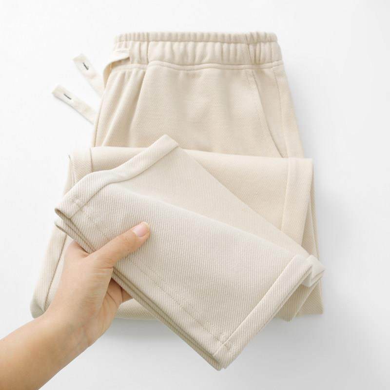 MAROLIO~一条超好穿的裤子！ 早秋300g重磅斜纹直筒休闲卫裤男女,男装,时尚防晒服,淘宝优惠券,粉丝福利购,淘宝优惠卷