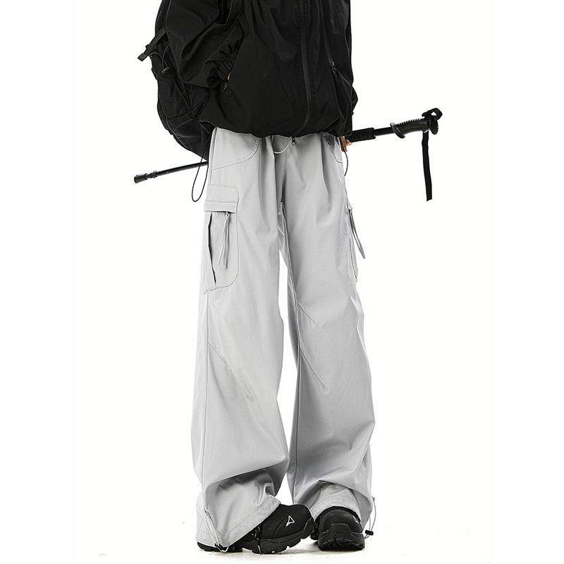 it neith BIAS潮牌户外机能冲锋裤男秋季宽松三防防水伞兵工装裤,男装,大码下装,淘宝优惠券,粉丝福利购,淘宝优惠卷