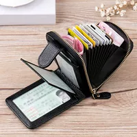 Gói thẻ da lớp đầu tiên Gói giấy phép lái xe nam Gói phụ nữ đa chức năng giấy phép bao da thẻ ngân hàng đặt giấy phép lái xe - Hộp đựng thẻ ví đựng card hàng hiệu