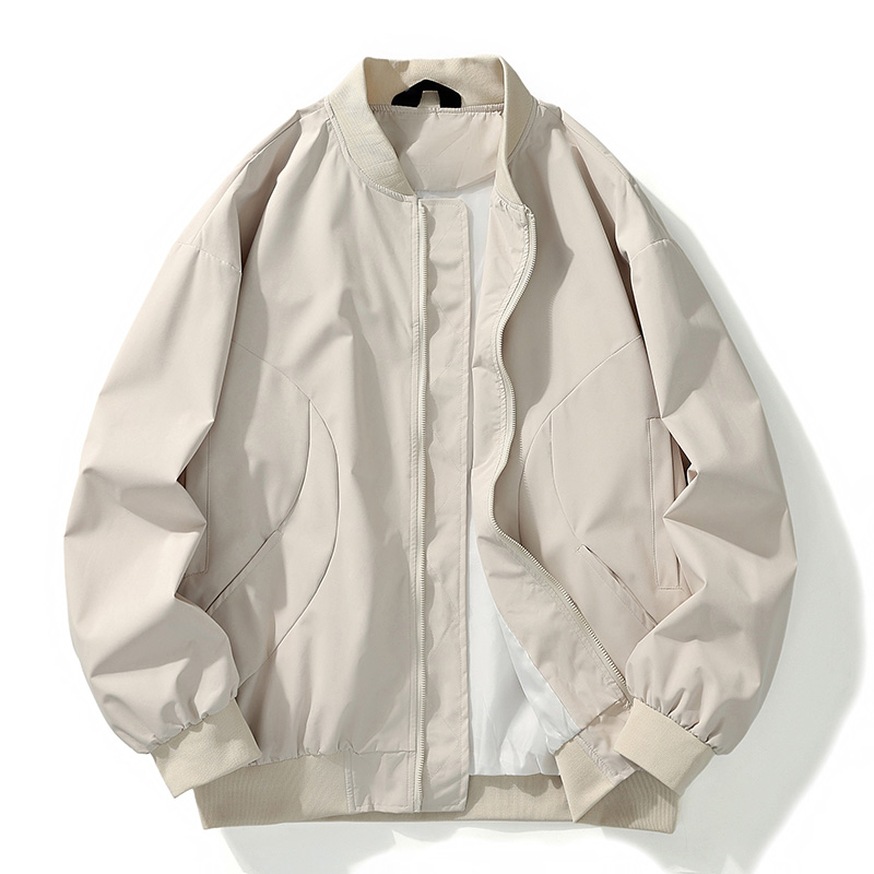 新款美式高品质飞行夹克外套男款春秋季潮流宽松情侣休闲棒球服