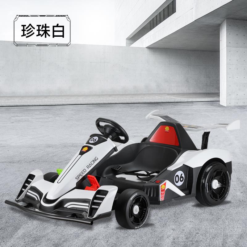 正品儿童卡车电动可漂移F1玩具车可坐小孩车大人亲子汽遥丁控四轮