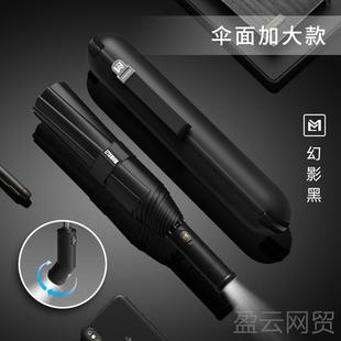 正品摩雨伞s全动伞防风黑猎伞科技加大号晴雨两用折自叠自开收男