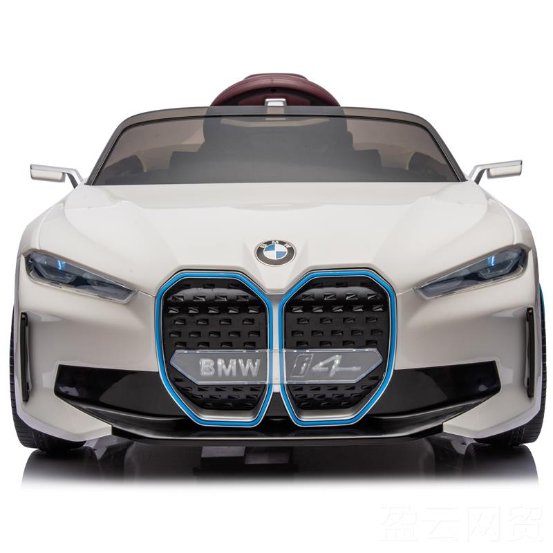 正品贝瑞佳宝马人儿童电动汽车四轮可带遥控玩童具车坐男女宝宝摇