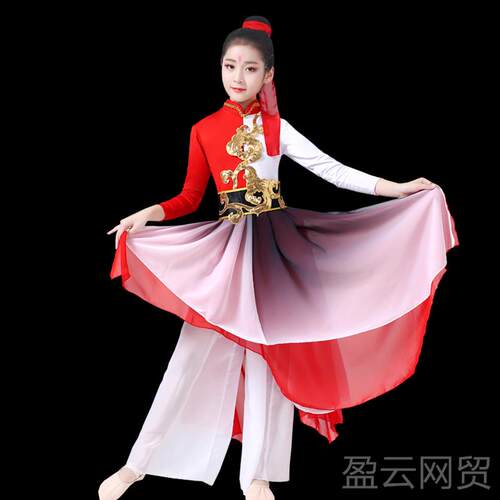 正品款中国好少服舞蹈服少年志演出儿童书简舞群舞剑舞扇子舞新服