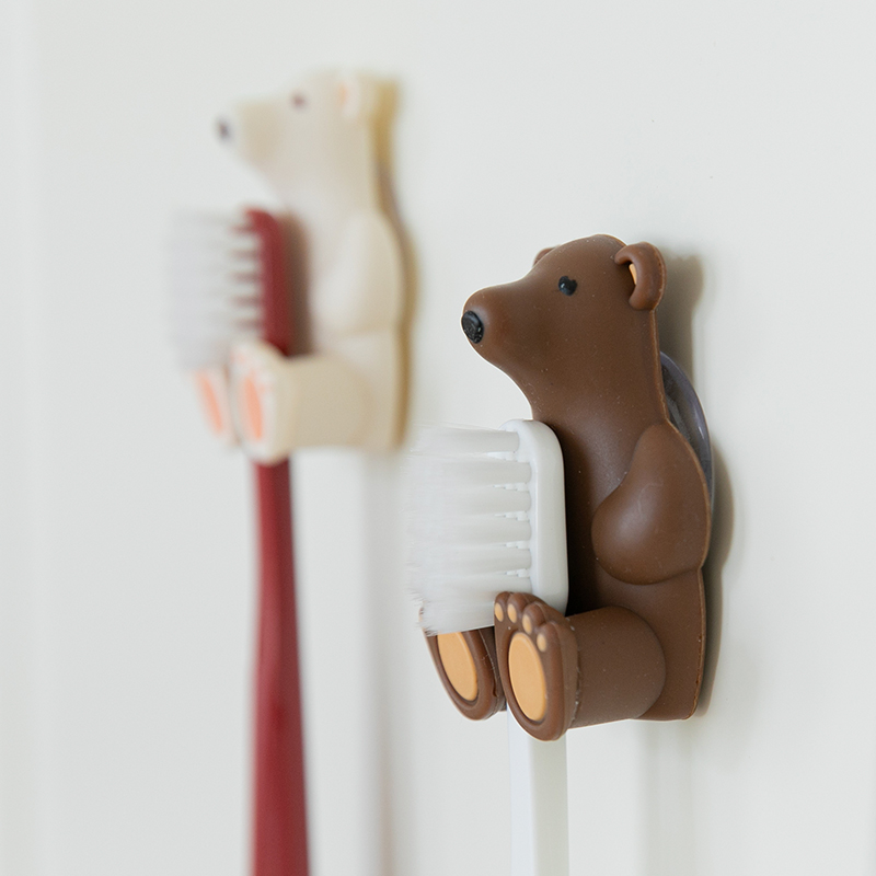 述物牙刷架儿童卡通可爱