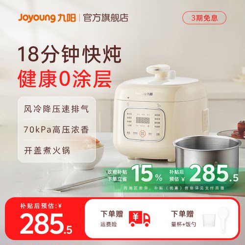 小家庭适用1-3人多功能高压锅