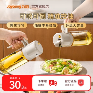 九阳喷倒两用油壶家用空气炸锅防漏玻璃雾化喷油倒油调料瓶油瓶炊
