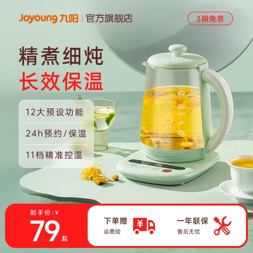 九阳养生壶煮茶器花茶壶