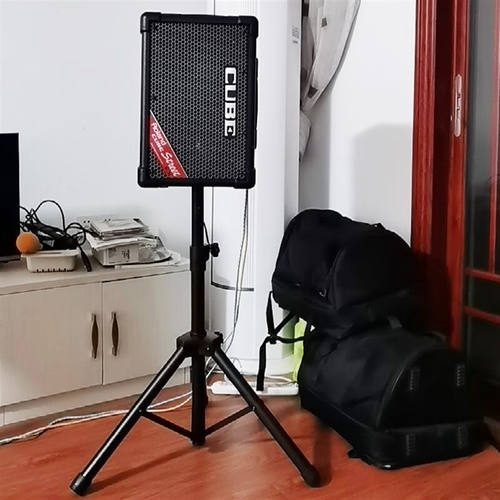 音响支架落地架音响架子功放机柜魔3PLUSX音箱支架罗兰EX黑色(罗