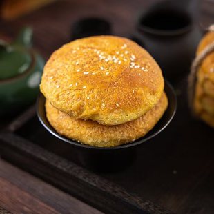 【混糖饼】山西特产 代县润明饼香甜松软 好吃停不下来 配料干净