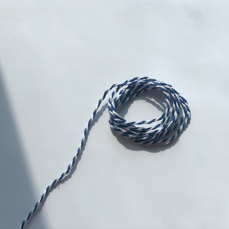 Half Moon 丝带双色棉绳3米/份 文艺风棉棉线,居家布艺,丝带/绸带/布带,淘宝优惠券,粉丝福利购,淘宝优惠卷