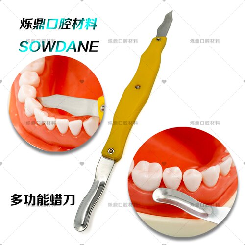 牙科蜡勺蜡刀雕刻刀双头