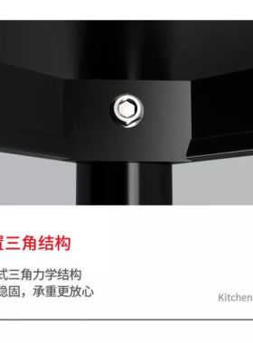 厨房落地置物架收纳置物架加厚多层电饭锅微波炉架厨房用品琳诺佳