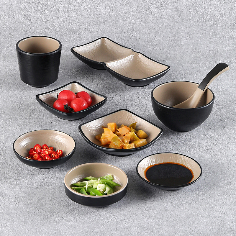 广州诚信密胺餐具美耐皿味碟格碟