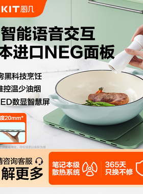 TOKIT厨几AI智能小型超薄电磁炉家用多功能火锅大功率