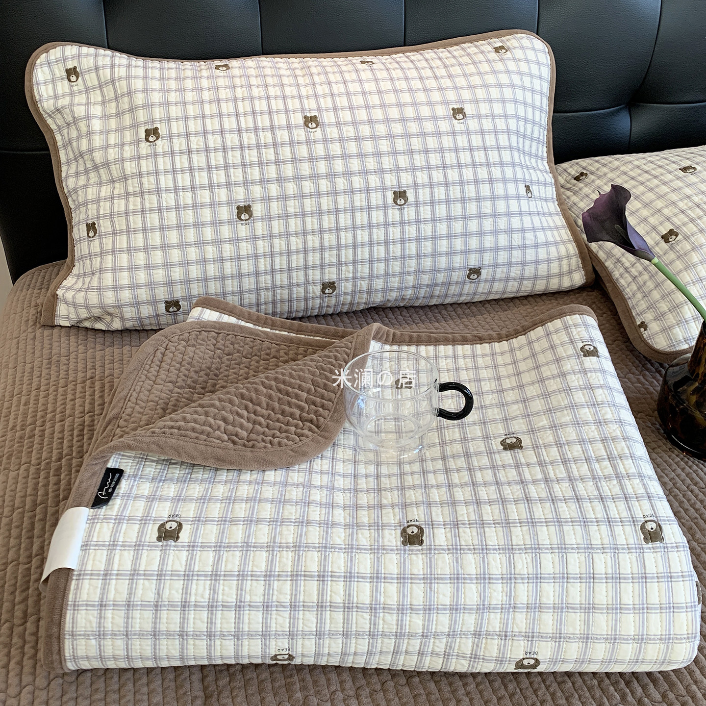 双面可用牛奶绒床盖一面绒一面纯棉全棉榻榻米加厚床单3米大床盖,床上用品,床盖,淘宝优惠券,粉丝福利购,淘宝优惠卷