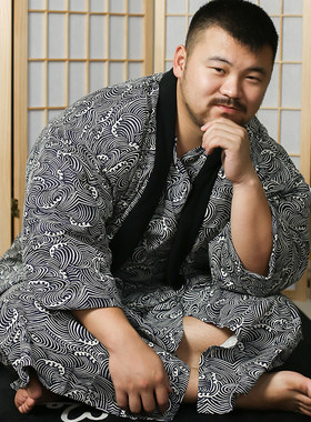 熊熊便利店日本和服半缠浴衣