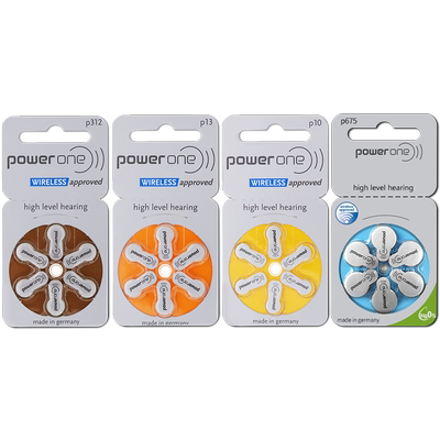 德国powerone助听器电池