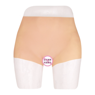 弘姗假阴裤男用CD变装用品下体假阴内裤硅胶变装裤