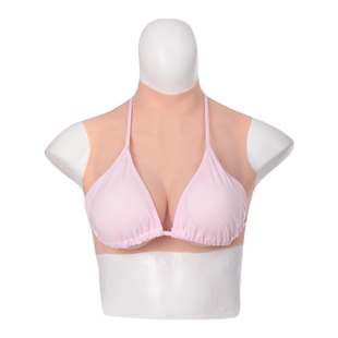 弘姗男用仿真款义乳套装假奶硅胶COS女装假胸主播超大cd变装假乳