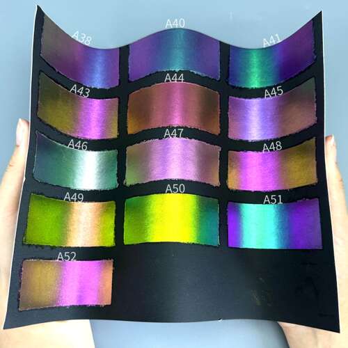 高品质光学变色龙油墨涂料3D印刷喷涂注塑彩妆水彩A系列38-52
