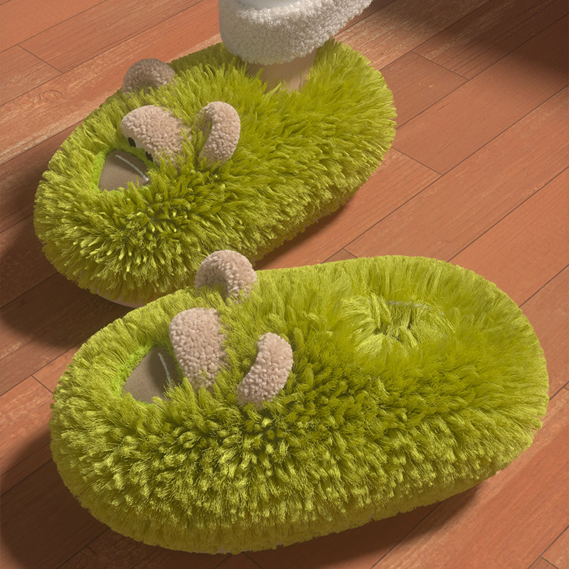 暖绒毛毛拖鞋女冬季可爱加绒2022新款室内居家用冬天棉拖鞋女包跟,居家布艺,居家棉拖/棉鞋,淘宝优惠券,粉丝福利购,淘宝优惠卷